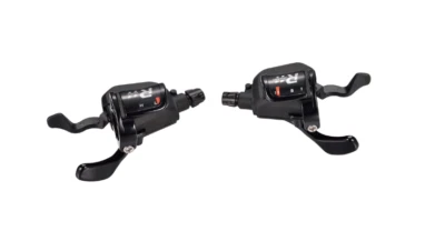 Microshift SL-R761-2 Centos 11Speed Double Xpress Road Flat Bar Shifters Shimano - Image 1 of 3
