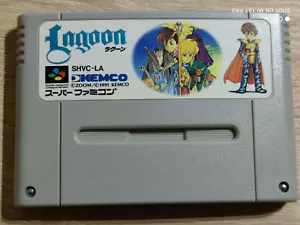 LAGOON SUPER FAMICOM SNES NINTENDO JAP 1 - Foto 1 di 2
