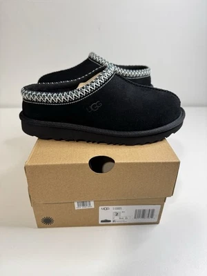 Zapatillas UGG Tasman II Negras Niños Grandes Talla US 2 Gamuza y Piel de Oveja 1019066K Foto 1 de 4