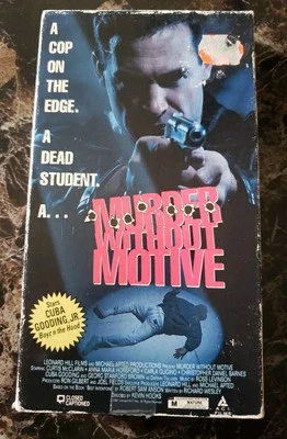 Murder without Motive VHS 1992 Video Movie Rental - Image 1 of 3