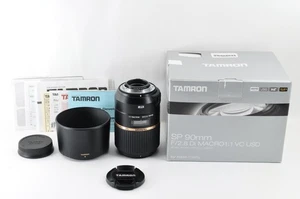 MINT Tamron SP 90mm f/2.8 Macro Di VC USD Macro Lens for Nikon F mount - Picture 1 of 13