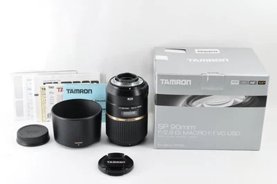 MINT Tamron SP 90mm f/2.8 Macro Di VC USD Macro Lens for Nikon F mount - Image 1 of 4