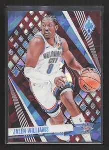 2023-24 Panini Phoenix #178 Jalen Williams Phoenix Maroon Ice #/275 - Picture 1 of 2
