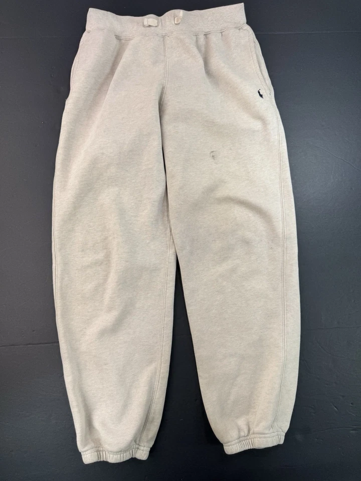 Polo Ralph Lauren Pants Sweatpants Youth Size Large 14-16 Gray Fleece Joggers - Image 1 of 4