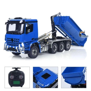 3363 1:14 RC Hydraulic Full Dump Truck 8x8 Tipper PNP 3Speed Differential Lock - Picture 1 of 12