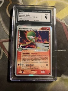 Gardevoir ex (especie Delta) 93/101 Dragon Frontiers Holo CGC 9 - Imagen 1 de 2
