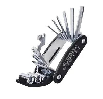 16 in 1 Fahrradwerkzeug Multitool Fahrrad Reparatur Werkzeug-Set für unterwegs - Bild 1 von 4