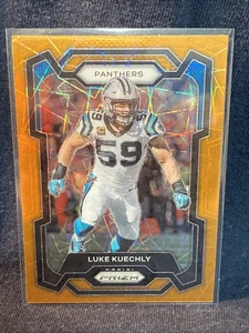 Luke Kuechly - 2023 Panini Prizm - #43 Lazer Prizm Panthers - Foto 1 di 2