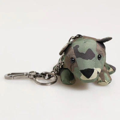 DOLCE & GABBANA Llavero Multicolor Camuflaje Animal Silueta Llavero 410usd Foto 1 de 4
