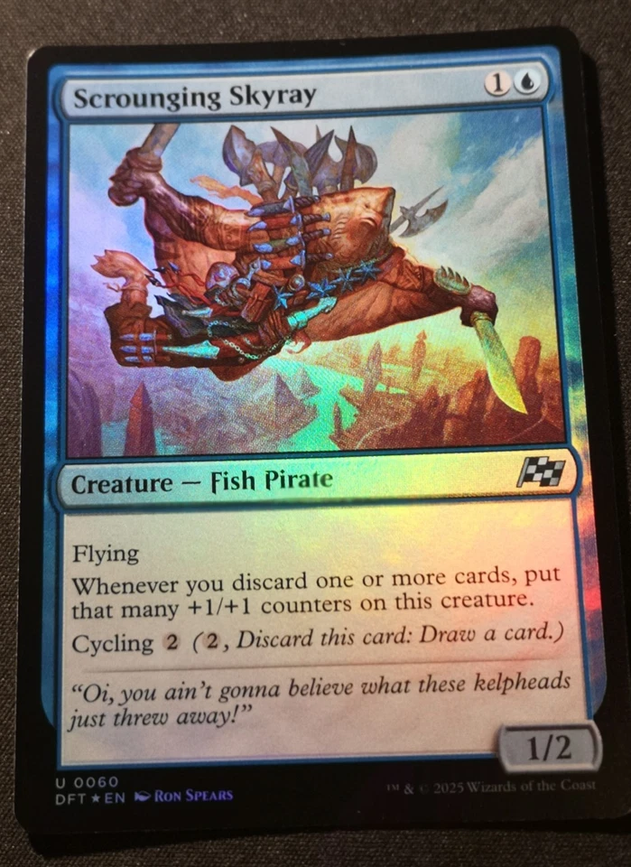 Scrounging Skyray - Foil - DFT - MTG - EN - NM - 0060 - Image 1 of 1
