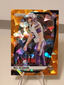 2024 Panini Prizm - Rookies Will Reichard #396 Orange Ice Prizm (RC) - Picture 1 of 4