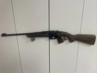 DE COLECCIÓN EDISON GIOCATTOLI PANTHERMATIC AUTOMÁTICO JUGUETE TAPA PISTOLA RIFLE DE ASALTO  Foto 1 de 4