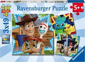 NEW Ravensburger 3x49 Pieces Jigsaw Puzzle 5+ Disney Pixar Toy Story 4 - Picture 1 of 4