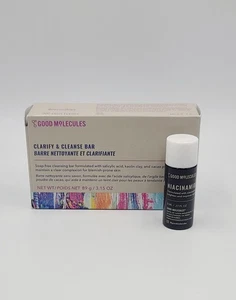 Good Molecules Clarify and Cleanse Bar - Seifenfreier Riegel mit Salicylsäure BHA, - Bild 1 von 1