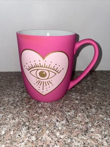Sheffield Home Rosa Tasse Evil Eye. Selten* - Bild 1 von 5