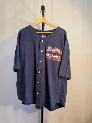 Винтажная футболка 90-х Atlanta Braves футболка средний размер сделано в США - Изображение 1 из 3
