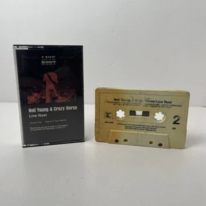 Live Rust by Neil Young (Cassette, 1990) Like A Hurricane, Hey Hey - Imagen 1 de 5
