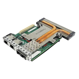 DELL Intel I350/X520 Quad Port 2x10GbE + 2x1GbE Network Daughter Card 0C63DV - Picture 1 of 3