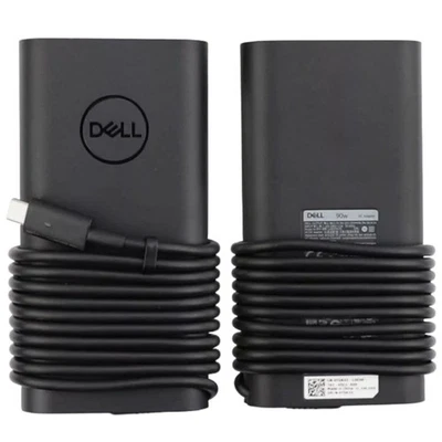 Carregador USB-C genuíno 90W para Dell XPS 13 9365/9360/ 9370/7390/9300/9310 FABRICANTE DE EQUIPAMENTO ORIGINAL - Imagem 1 de 4
