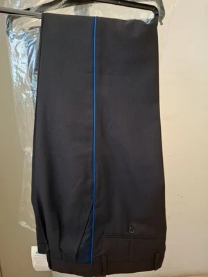 Pantaloni  Guardie Giurate Vigilanza Vigili  Tg 50 Colore Blu Navy Mod Estivo - Immagine 1 di 4