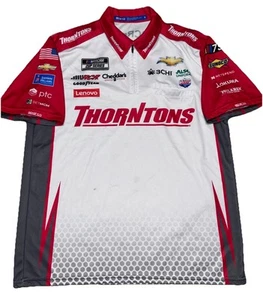 2023 KYLE BUSCH THORNTONS Nascar Pit Crew Shirt RCR Chevy SPARCO - Picture 1 of 2