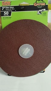 Gator 7" Fiber Discs, 50 Coarse # 3082 - Picture 1 of 5