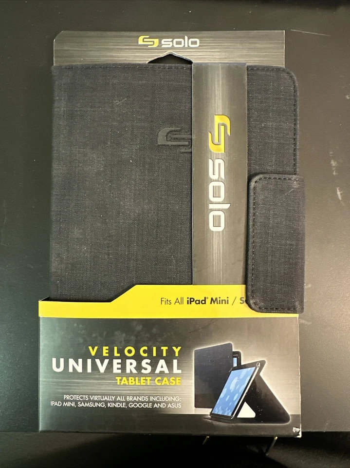 SOLO VELOCITY UNIVERSAL TABLET CASE *BLACK* - Image 1 of 2