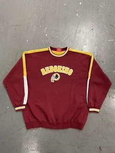 Vintage 90s NFL Washington Redskins Football Pullover Sweatshirt Men's XXL - Picture 1 of 7