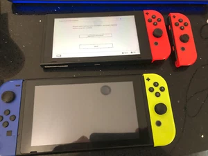 Nintendo Switch's X 2 HAC-001(01) Plus Docks , Bags ,Controller Ect - Picture 1 of 14