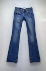 Mek Denim Womens Size 25 Long Blue Low Rise Portland Bootcut Denim Jeans