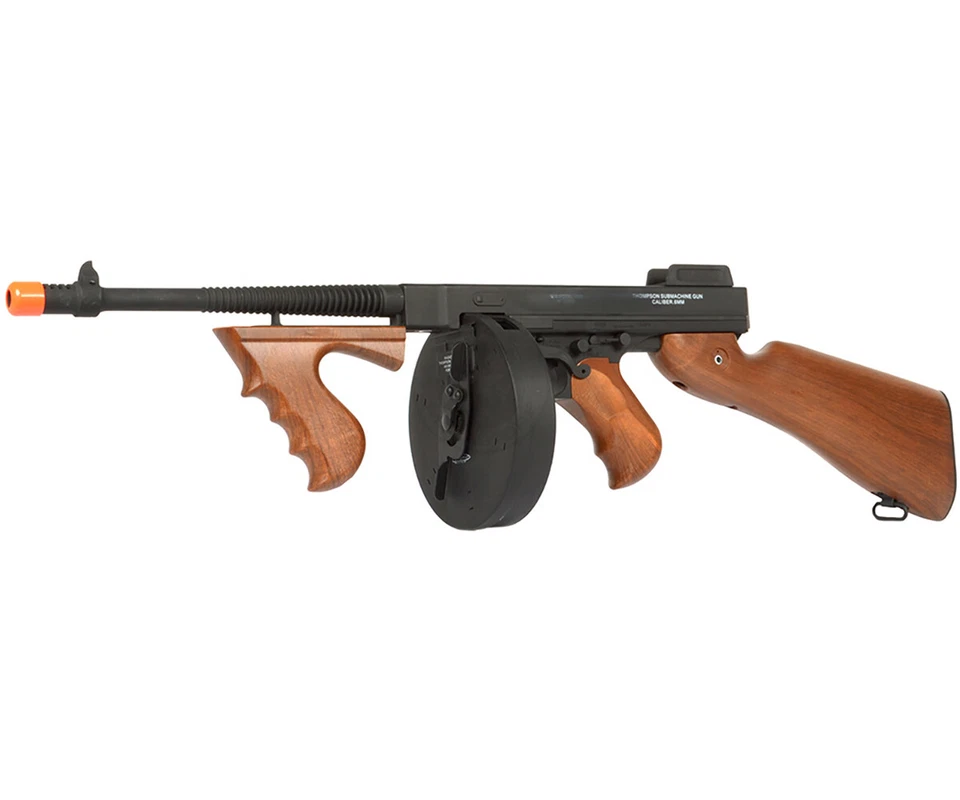 CYBERGUN Thompson Full Metal 1928 Chicago Typewriter AEG Airsoft Rifle 43901