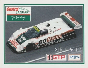 1988 Castrol Jaguar Racing XJR-9 V-12 GTP Watkins Glen IMSA Camel GT Hero Card - Picture 1 of 2