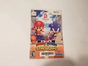 Manual Only - Mario & Sonic A The Olympic Games (Nintendo WII) - Picture 1 of 1