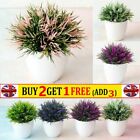 Realistic Artificial In Pot Fake Flowers Potted Plants Bonsai Home Garden Decors