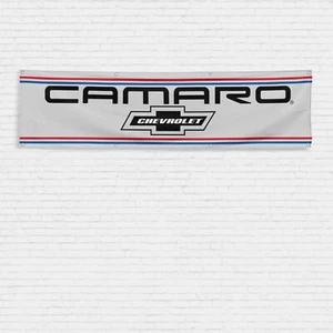 For Chevrolet Camaro Enthusiast 2x8 ft Flag Corvette Chevy Car Truck Banner - Foto 1 di 1