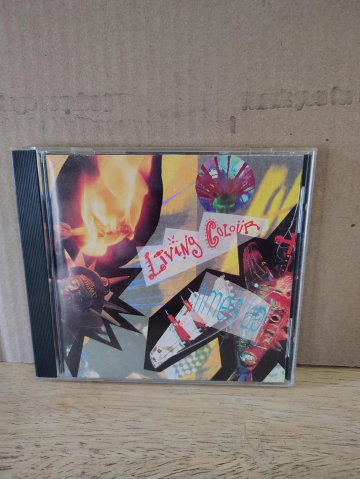 Living Colour CD times up Gently Used Hard Rock  Combined Shipping offered Foto 1 de 3