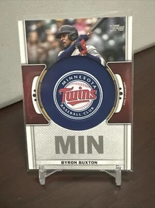 Byron Buxton 2023 Topps Baseball Team Logo Relic #TLP-BBX - Picture 1 of 2