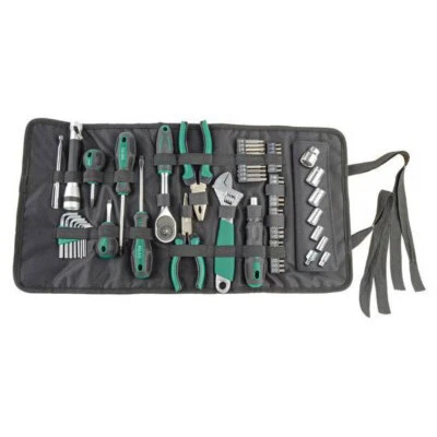 Brüder Mannesmann M21170 Tool Kit Bag 65-Piece Handy for Home & Travel - Image 1 of 2