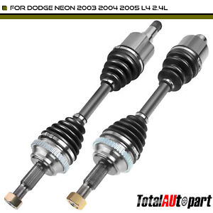2x CV Axle Assembly for Dodge Neon SRT-4 2003-2005 L4 2.4L Front Left & Right