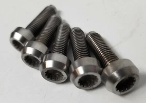 BBS OEM Wheel Split Rim Original Titanium Assembly 5 Bolts M7 X 24mm *POLISHED* - Picture 1 of 4