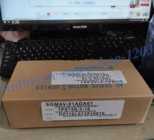 1 STCK. Neu Yaskawa SGMAV-01ADA61 Servomotor im Karton per DHL/FedEx - Bild 1 von 2