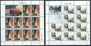 1993 EUROPA MALTA MINIFOGLI MNH ** - B - Picture 1 of 1