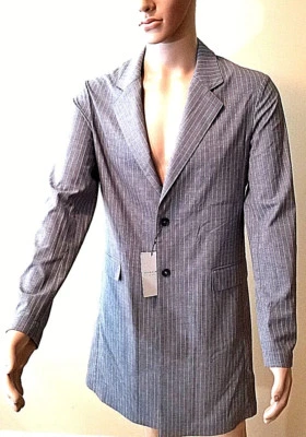 ZARA HOMBRE Hombre Vestido Chaqueta Gris Blanco Talla M Precio de venta sugerido por el fabricante 115 USD = 99,95 EUROS Foto 1 de 4