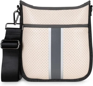 HAUTE SHORE JERI CULT CROSSBODY TOTE BAG ZIPPER CLOSURE ADJUSTABLE STRAP - Picture 1 of 7