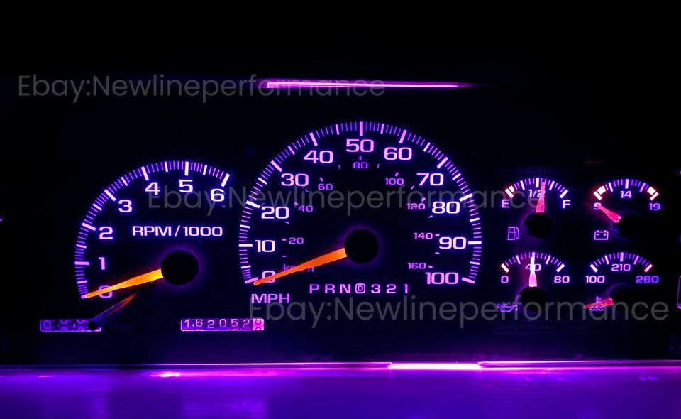 Pink Cluster LED Bulb Kit for GMC GM C1500 K1500 Suburban Yukon 1995-1998 - Image 1 of 1