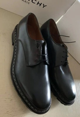 Novo $775 Givenchy Sapatos Masculinos de Couro Leve Preto 10 EUA (43 UE) Itália - Imagem 1 de 4