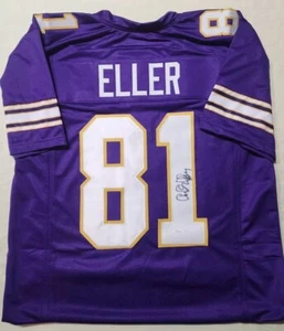 Carl Eller signed custom Jersey autograph  JSA size XL CERTIFIED - Picture 1 of 1