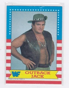 1987 Topps - WWF - Outback Jack - #14 - EXMT-NRMT - Picture 1 of 2