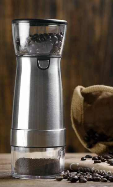 Machine Ã  cafÃ© portable USB Charing Coffee Grinder Handheld Travel Office Photo Related