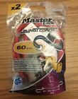 Master Lock Twin Wire Bungee Cord 60cm Red 2 Pieces Pack Double Reverse Hook New